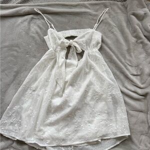 NWT Princess Polly Granno Mini Dress White